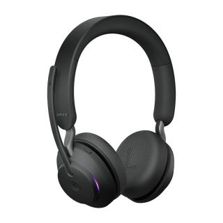 Słuchawki z mikrofonem Jabra Evolve2 65 Stand Link380c MS Stereo Black bezprzewodowe