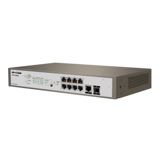 Switch zarządzalny IP-COM By Tenda Pro-S8-150W 8x 1GbE 1x SFP PoE 150 W