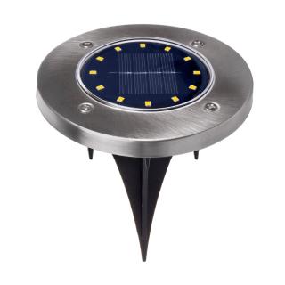 Lampa solarna najazdowa ogrodowa LED Maclean MCE318 IP44, 12 LED SMD, 4000K, Ni-MH 600 mAh 0,7W