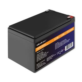 Akumulator LiFePO4 Qoltec Litowo-Żelazowo-Fosforanowy | 12.8V | 12Ah | 153.6Wh | BMS