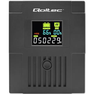 Zasilacz awaryjny UPS Qoltec  Monolith | 2000VA | 1200W | LCD | USB