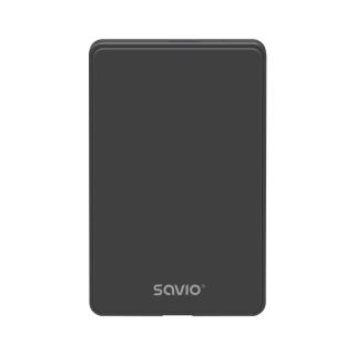 Obudowa na dysk HDD/SDD SAVIO AK-65, USB 3.0, 2,5", czarna