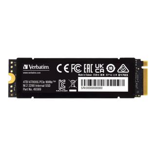 Dysk SSD Verbatim Vi7000G 4TB M.2 2280 PCIe Gen4 NVME (7000/6400 MB/s)