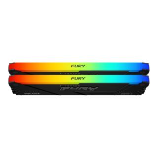 Pamięć DDR4 Kingston Fury Beast RGB 32GB (2x16GB) 1Gx8 3200MHz CL16 1,35V c