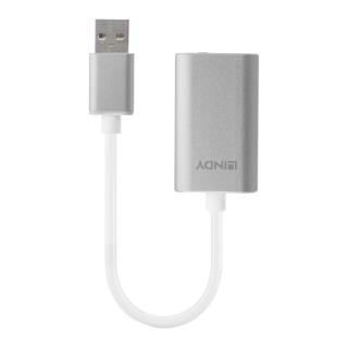 Konwerter LINDY USB-A na 2x Audio 3.5mm
