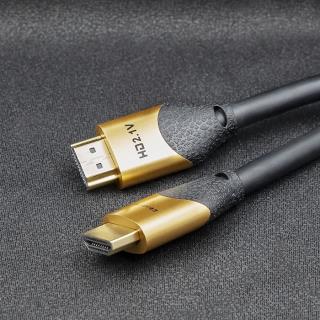 Kabel HDMI QOLTEC v2.1 Ultra High Speed 8K | 60Hz | 26AWG | GOLD | 5m
