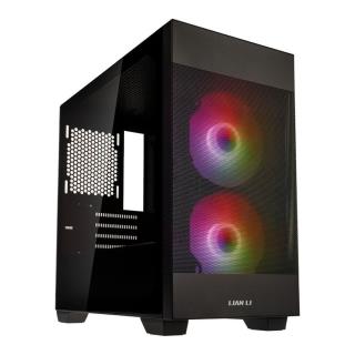 Obudowa Lian Li LANCOOL 205M MESH BLACK Micro-ATX bez zasilacza z oknem czarna