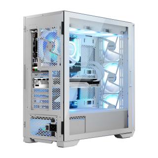 Obudowa Modecom Horizon ARGB Flow Midi USB Type C, Biała - 5903560981473 - zdjęcie 6