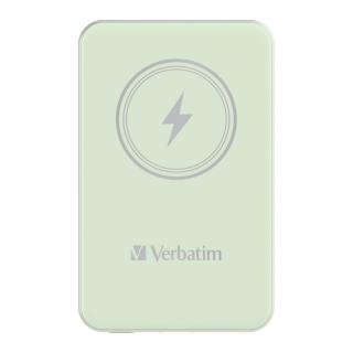Powerbank Verbatim Charge 'n' Go Magnetic Wireless 10000mAh USB-C PD 3.0 Green