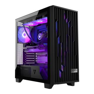 Obudowa Modecom Volcano Perun APEX ARGB MIDI, Czarna 