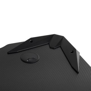 Biurko gamingowe NanoRS RS120 czarne 50kg max, wysokość 750mm