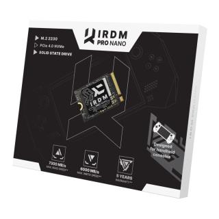 Dysk SSD GOODRAM IRDM PRO NANO 1TB PCIe NVMe Gen 4x4 M.2 2230 (7300/6000 MB/s) 3D NAND