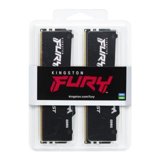 Pamięć DDR5 Kingston FURY Beast RGB 32GB (2x16GB) 5200MHz CL40 1,25V Black