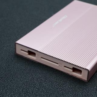 Obudowa/kieszeń Qoltec na dysk SSD HDD 2.5" | SATA | USB 3.0 | Super speed 5Gb/s | 2TB | Różowy