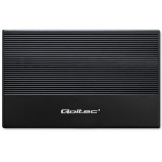 Obudowa/kieszeń Qoltec na dysk SSD HDD 2.5" | SATA | USB 3.0 | Super speed 5Gb/s | 2TB | Czarny