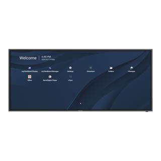 Monitor ViewSonic CDE92UW 92" 5K Presentation Display Digital Signage