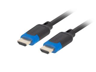 Kabel HDMI Lanberg M/M v2.1 1m 8K 60Hz CCS Czarny
