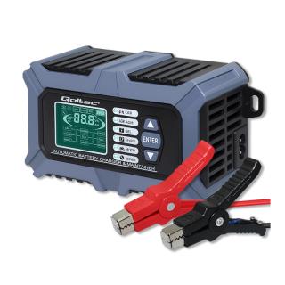 Ładowarka mikroprocesorowa Qoltec z testerem baterii i funkcją naprawy 12V 6A LCD