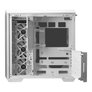 Obudowa MSI MAG PANO 100R PZ WHITE ATX Midi z oknem, bez zasilacza