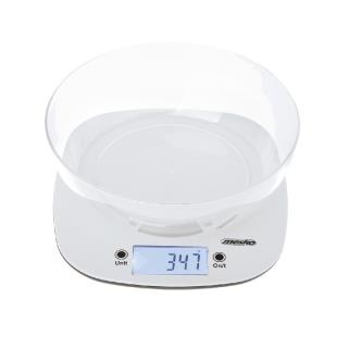 Waga kuchenna z misą Mesko MS 3179 white 