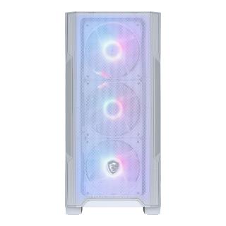 Obudowa MSI MAG FORGE M100R WHITE mATX z oknem, bez zasilacza