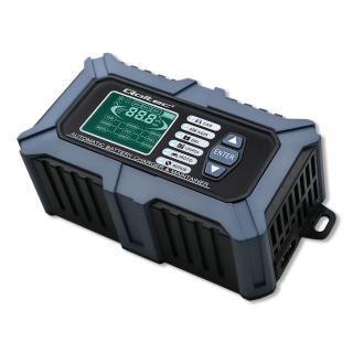 Ładowarka mikroprocesorowa Qoltec z testerem baterii i funkcją naprawy 12V 6A LCD