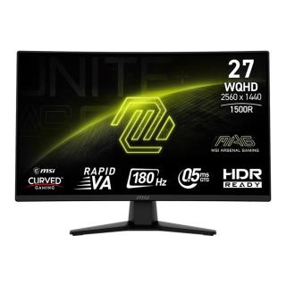 Monitor MSI 27" MAG 274CQF Rapid VA WQHD 180Hz 2xHDMI DP