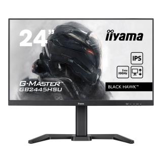 Monitor iiyama 23,8" G-Master GB2445HSU-B2 Black Hawk IPS FHD 100Hz HDMI DP HUB głośniki