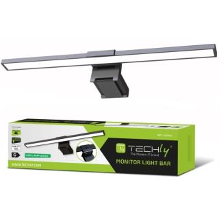 Lampka LED Techly 5W na monitor komputera dotykowa ściemniana