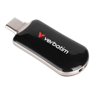 Pendrive Verbatim Plectra 256GB USB-C 3.0 Black