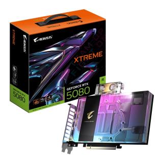 Karta VGA Gigabyte AORUS GeForce RTX 5080 XTREME WATERFORCE WB 16G 16GB GDDR7 256bit HDMI+3xDP PCIe5.0