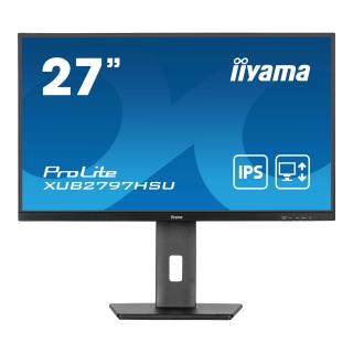 Monitor iiyama 27" ProLite XUB2797HSU-B2 IPS FHD 100Hz HDMI DP HUB głośniki