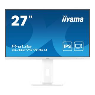Monitor iiyama 27" ProLite XUB2797HSU-W2 IPS FHD 100Hz HDMI DP HUB głośniki