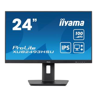Monitor iiyama 23,8" ProLite XUB2493HSU-B7 IPS FHD 100Hz HDMI DP HUB głośniki