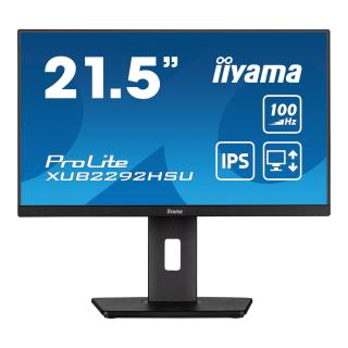 Monitor iiyama 21,5" ProLite XUB2292HSU-B6 IPS FHD 100Hz HDMI DP HUB głośniki