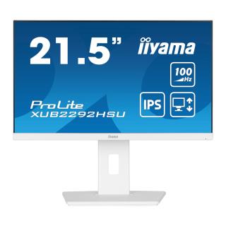 Monitor iiyama 21,5" ProLite XUB2292HSU-W6 IPS FHD 100Hz HDMI DP HUB głośniki