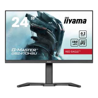 Monitor iiyama 23,8" G-Master GB2470HSU-B6 Red Eagle Fast IPS FHD 180Hz HDMI DP HUB głośniki