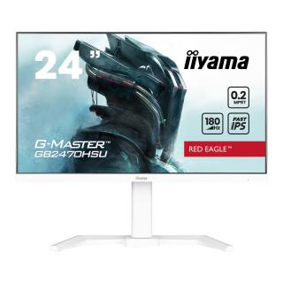 Monitor iiyama 23,8" G-Master GB2470HSU-W6 Red Eagle Fast IPS FHD 180Hz HDMI DP HUB głośniki