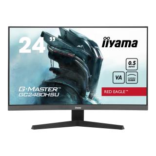 Monitor iiyama 23,6" G-Master GC2480HSU-B1 Red Eagle VA FHD 180Hz 2xHDMI DP HUB głośniki