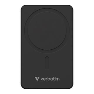 Powerbank Verbatim Charge 'n' Go Essentials Magnetic Wireless 10000mAh USB-C PD 3.0 Black