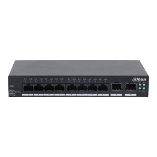 Switch zarządzalny Dahua CS4210-8GT 8x1GbE 2xSFP uplink