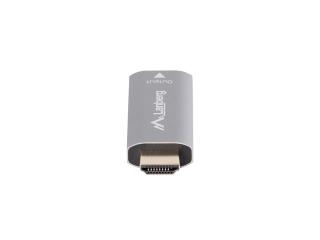 Adapter Lanberg HDMI (M) -> Displayport (F) 4K srebrny