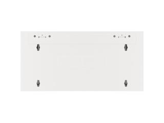 Szafa instalacyjna Lanberg rack wisząca 19" 4U 600 drzwi szklane szara (złożona)