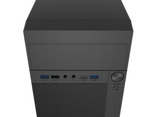 Obudowa Natec Helix USB-C MATX Mini Tower czarna