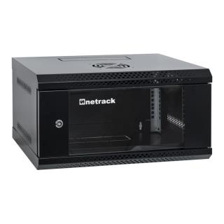 Szafa serwerowa wisząca RACK 19" 4U 400mm Netrack ECO-Line czarna