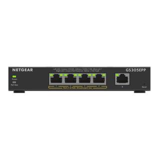 Switch zarządzalny Netgear GS305EPP-100PES 4x1GbE PoE 1x1GbE 120W
