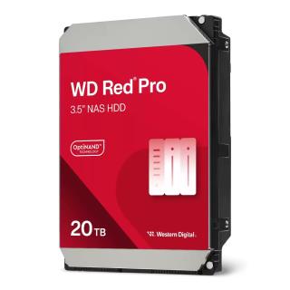 Dysk WD Red Pro™ WD202KFGX 20TB 3,5" 7200 512MB SATA III NAS