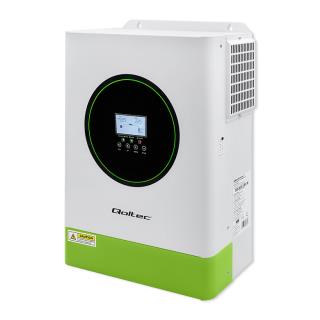 Inwerter solarny Qoltec hybrydowy Off-Grid 6200kW | 120A | 48V | MPPT | BMS | Sinus | opcja Wi-Fi | Power Factor 1.0