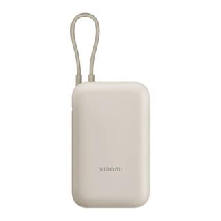 Powerbank Xiaomi 22,5W 10000mAh 2xUSB-C 1xUSB-A wbudowany kabel Tan