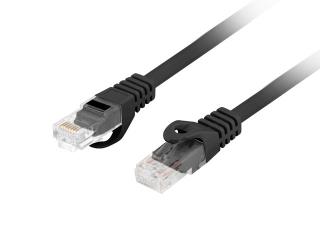 Patchcord Lanberg UTP kat.6 15m LSZH CU fluke passed czarny